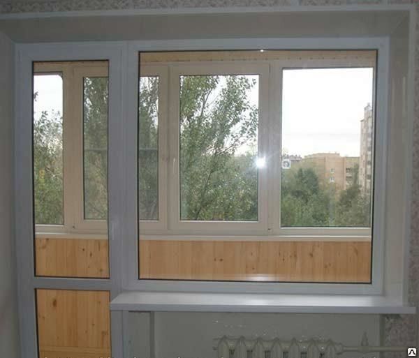 PVC balkona bloks Daugavpilī